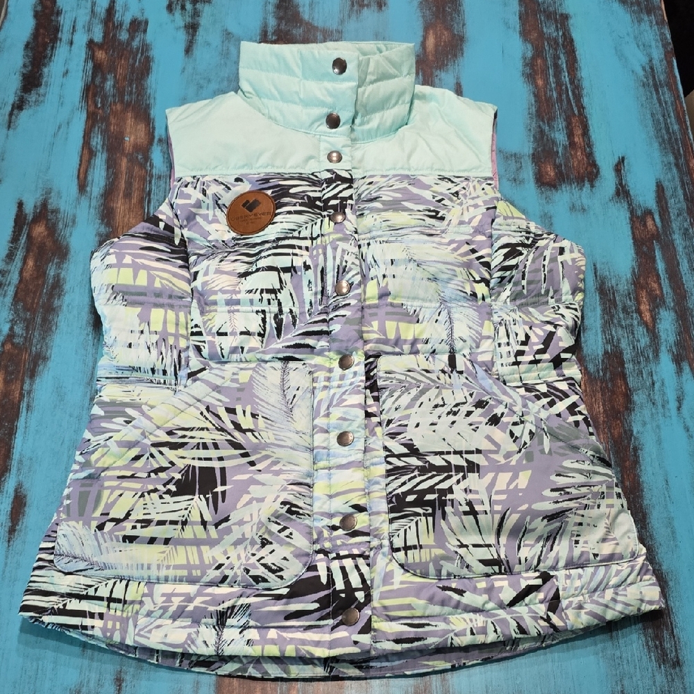 Obermeyer Blue and Purple Vest